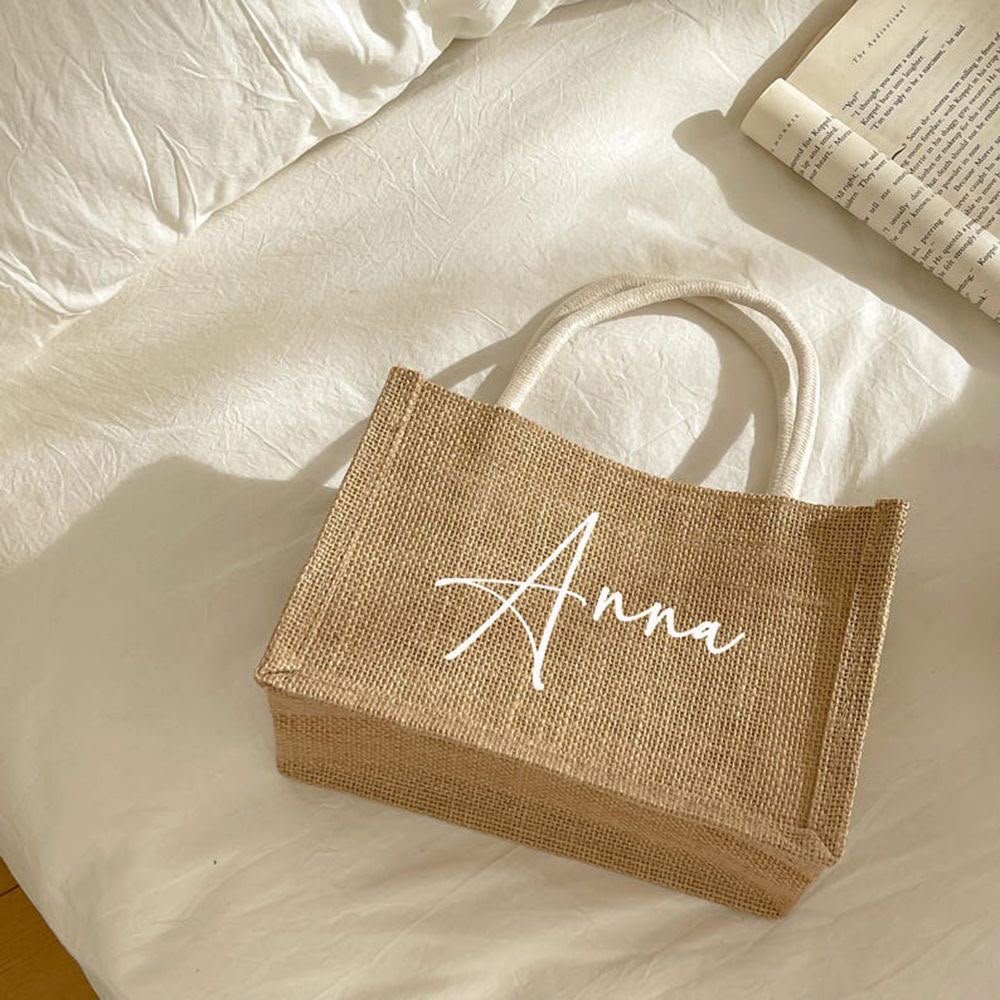 Personalized Jute Bags