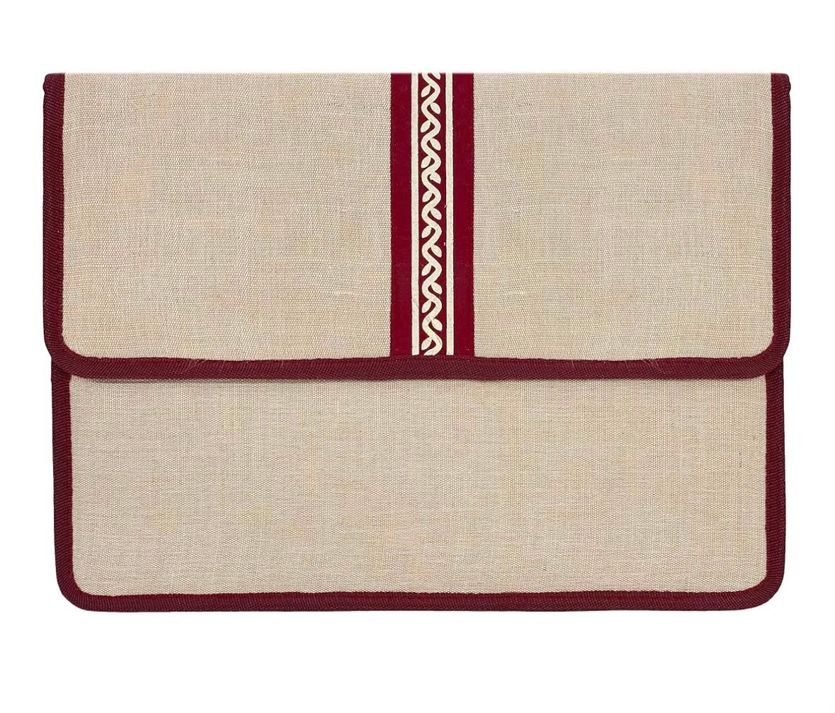 Jute conference sling bag with strap